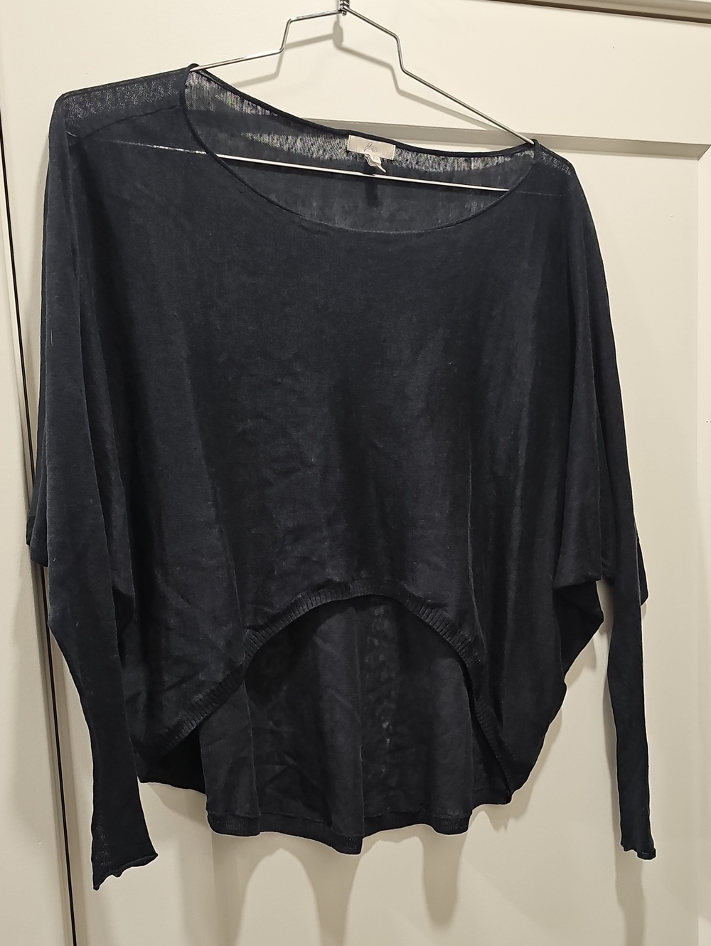 Joie Black Linen Top
